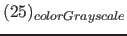 $(25)_{colorGrayscale}$