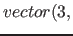$vector( 3,$